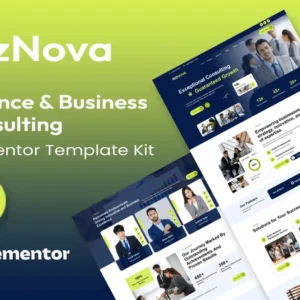Business Consulting Elementor Template