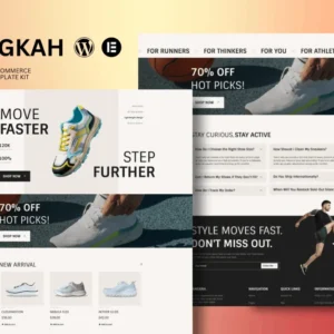 Shoes Store eCommerce Elementor Template Kit – Langkah
