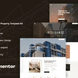 Single Property Elementor Template Kit – Alipes