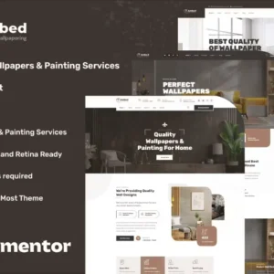 Wallpapers & Painting Services Template Kit – Ambed