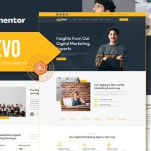 Digital Marketing Agency Elementor Template Kit – Beevo