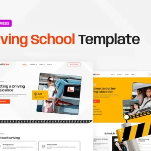 Driving School Elementor Template Kit – BestDrive