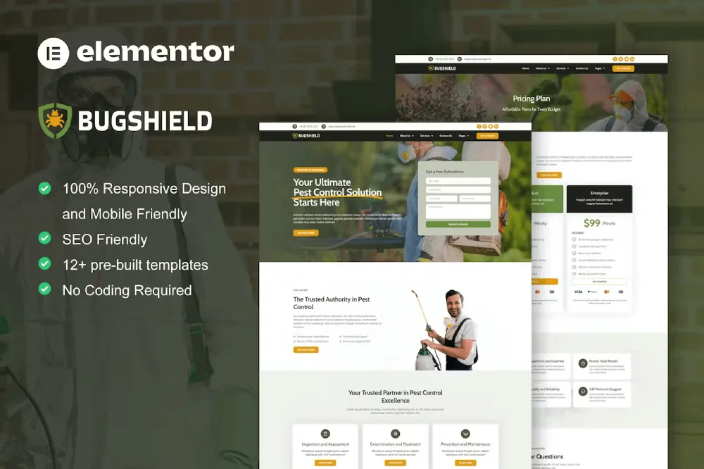 Template screenshot image