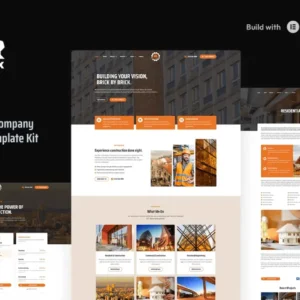 Construction Elementor Pro Template Kit – Buildlux