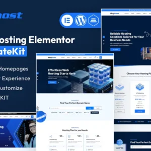 Web Hosting Elementor Template Kit – Buyhost