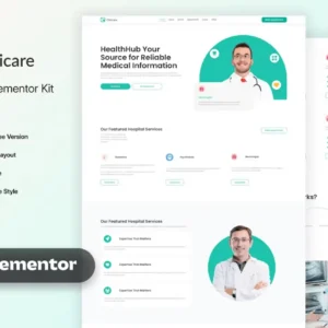 Health & Medical Elementor Template Kit – Clinicare