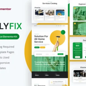 Home Service Elementor Template Kit – Dailyfix