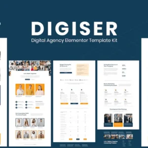 Digital Agency Elementor Template Kit – Digiser