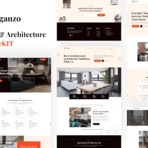 Interior & Architecture Elementor Template Kit – Eleganzo