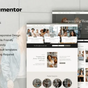 Modern Feminine Blog Elementor Template Kit – Femmous