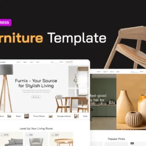 eCommerce Store Elementor Pro Template Kit – Furnix