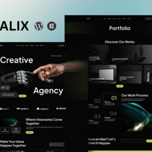 Creative Digital Agency Elementor Template Kit – Idealix