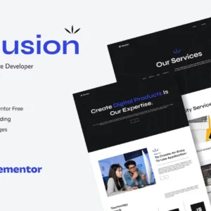 Software Developer Elementor Template Kit – Illusion