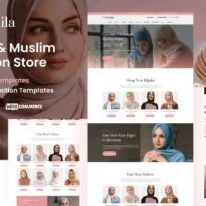 Hijab & Muslim Fashion Store Elementor Pro Template Kit – Jamila