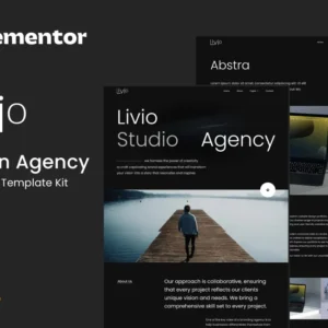 Design Agency Elementor Template Kit – Livio