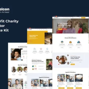 Nonprofit Charity Elementor Template Kit – LoveIcon