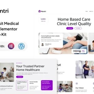 Home Visit Medical Service Elementor Template Kit – Mantri