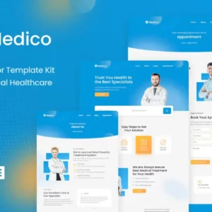 Medical & Healthcare Elementor Template Kit – Medico