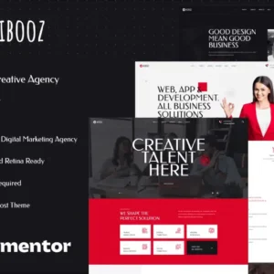 Creative Agency Elementor Template Kit – Mibooz