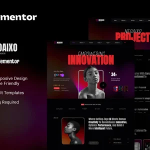 AI Agency Elementor Template Kit – Neoaixo