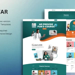 Online Courses Elementor Template Kit – Pintar