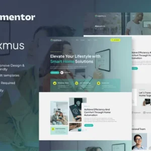 Smart Home Automation Elementor Template Kit – Raxmus