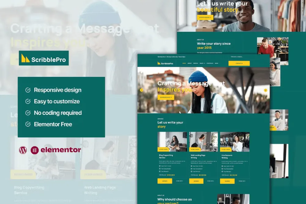 Template screenshot image