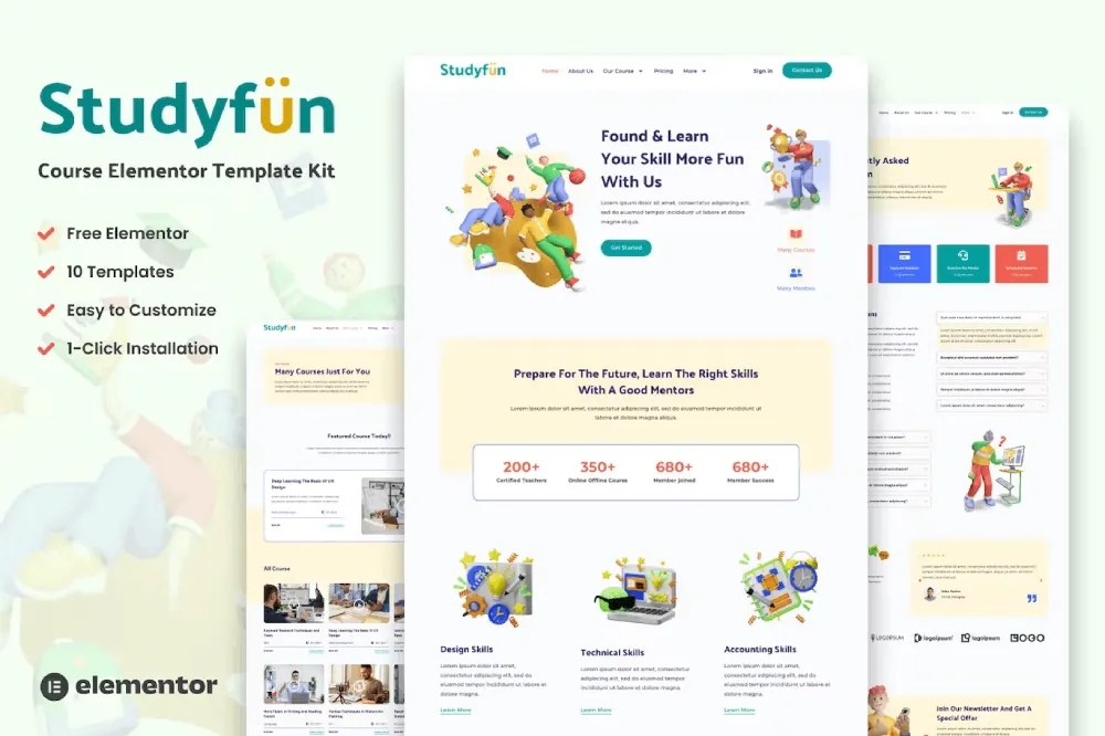 Template screenshot image