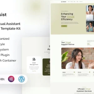 Virtual Assistant Elementor Pro Template Kit – Vassist