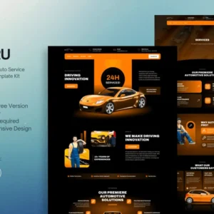 Car Repair & Auto Service Elementor Template Kit – Waru