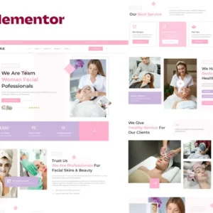 Facial Care & Beauty Treatment Template Kit – Widak