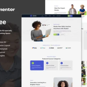 Online Course Elementor Template Kit – Xtudee