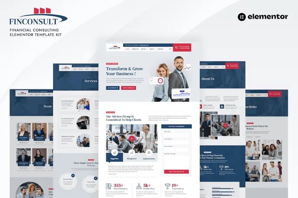 Template screenshot image