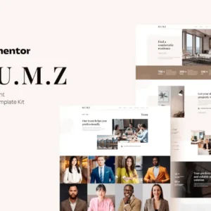 Property Agent Elementor Template Kit – Humz