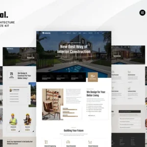 Interior & Architecture Elementor Template Kit – Interial
