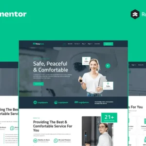 Locksmith & Security System Elementor Template Kit – Kangkunci