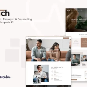 Life Coach & Counseling Elementor Template Kit – Koach