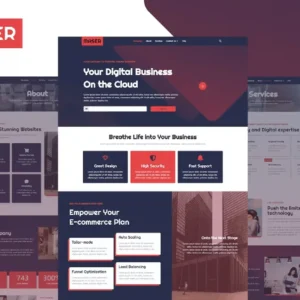 Web Design Agency Elementor Template Kit – Maser