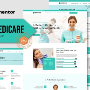 Dentist & Dental Clinic Template Kit – Remedicare
