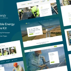 Solar & Alternative Energy Elementor Template Kit – Solargy