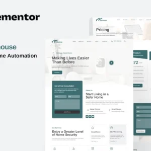 Smarthome Automation Elementor Template Kit – Zehouse